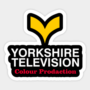 yorkshire television color production Sticker